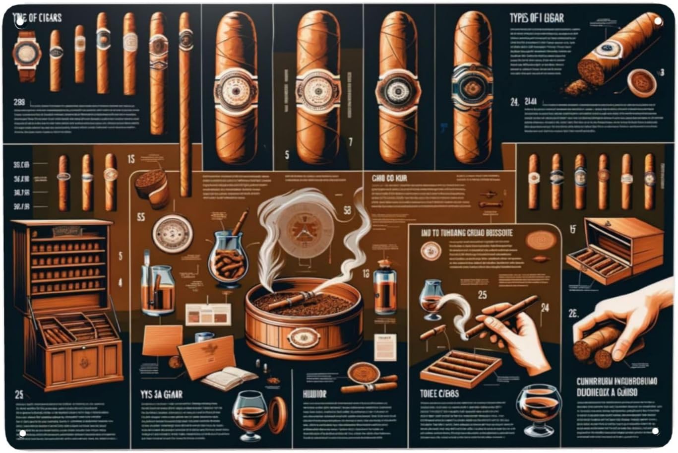 Cigar Aficionado's Delight Vin - Home Bar Lounge 评论和价格