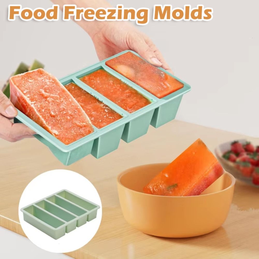 New 4 Grids Food Freezing Mold - Ice Mold Sphere 评论和价格