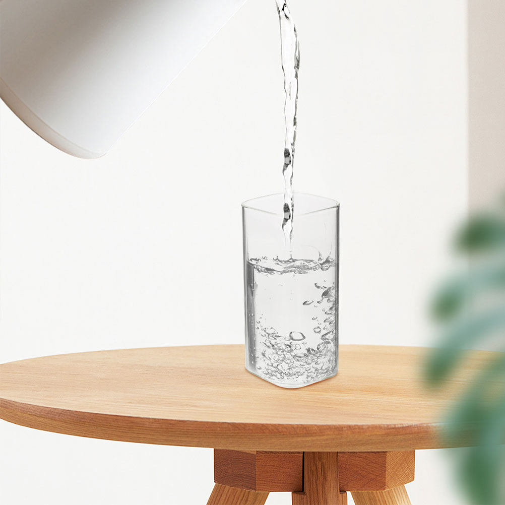 6Pcs Glass Cup Set Clear Squar - Home Bar Set 评论和价格
